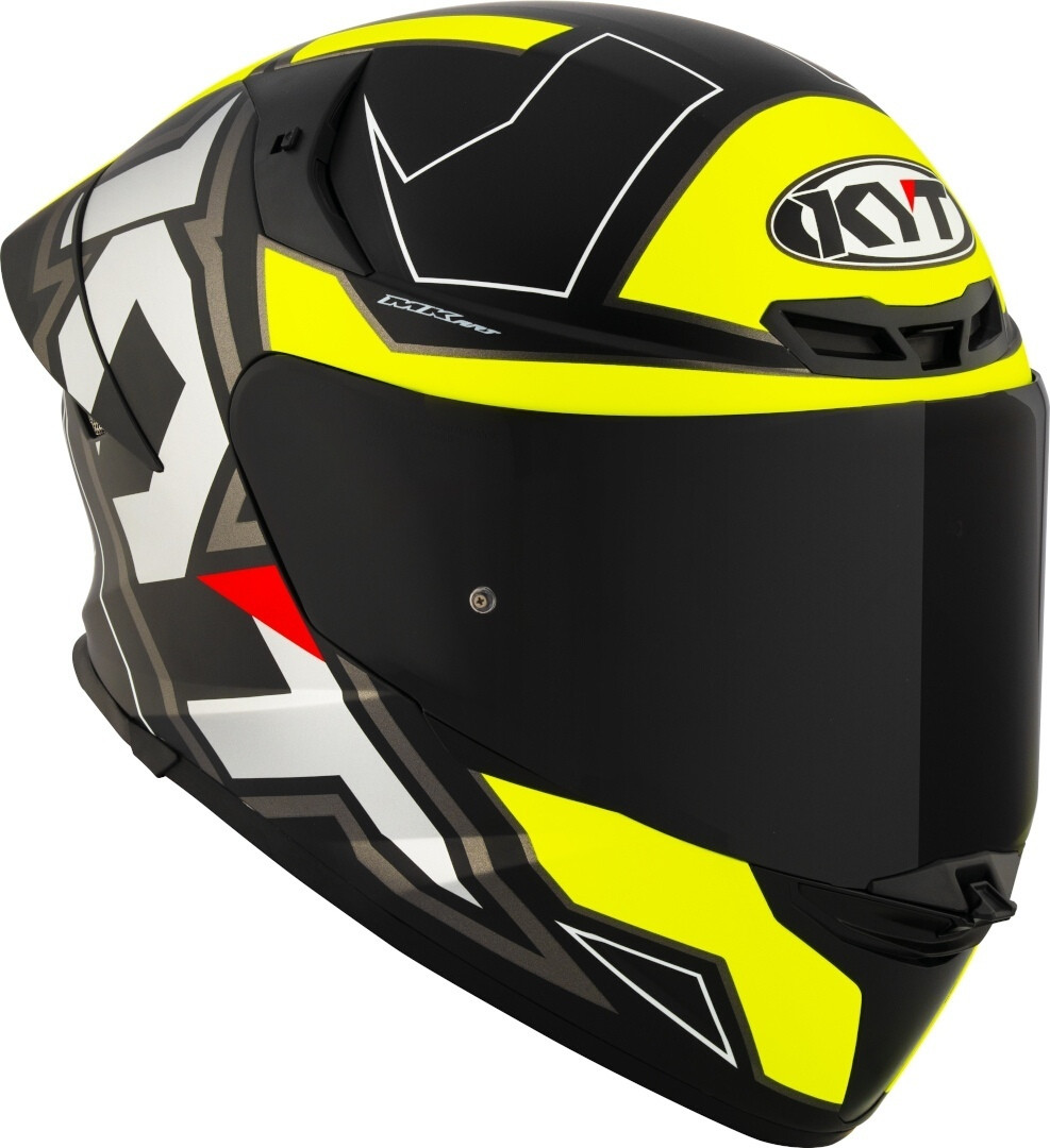 Kyt TT-Revo Electron Matt Black / Yellow