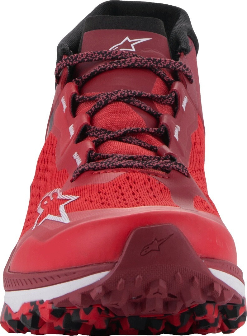 Alpinestars Meta XR V2 Bright Red / Dark Red / White Shoes
