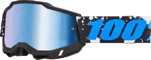 100% ACCURI 2 CALLISTO MIRROR BLUE LENS GOGGLE