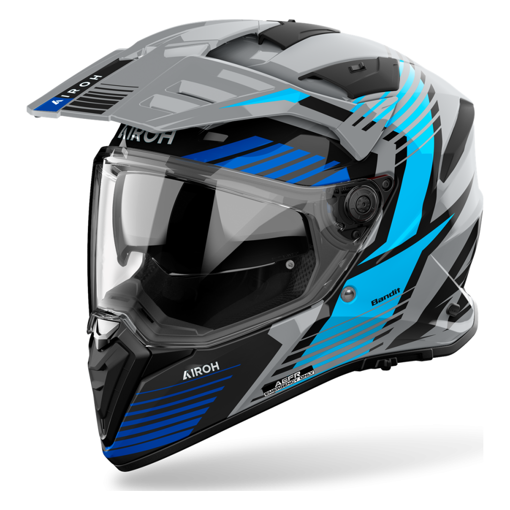 AIROH BANDIT SPICY BLUE GLOSS