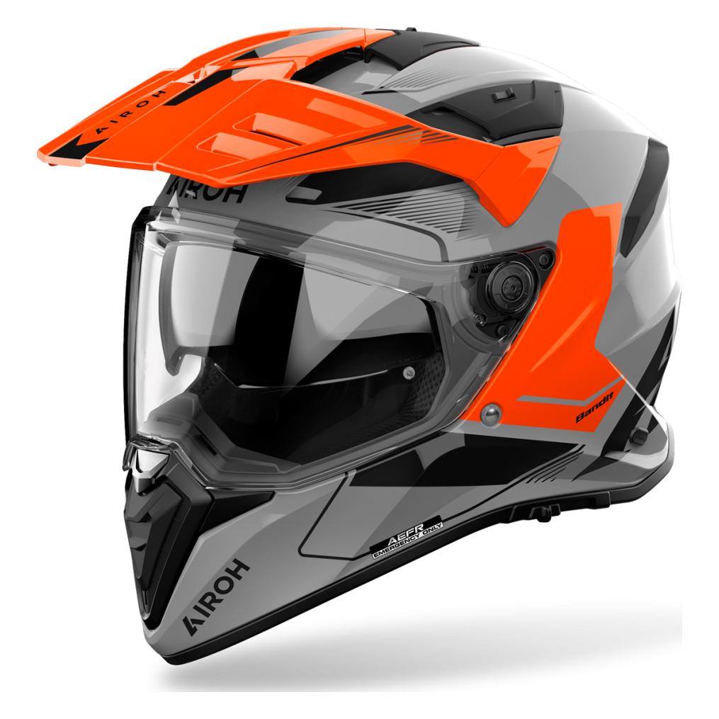 AIROH BANDIT TUNE ORANGE GLOSS