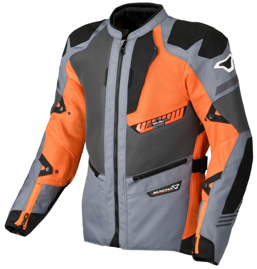 MACNA SYNCHRONE LIGHT GREY / ORANGE / BLACK