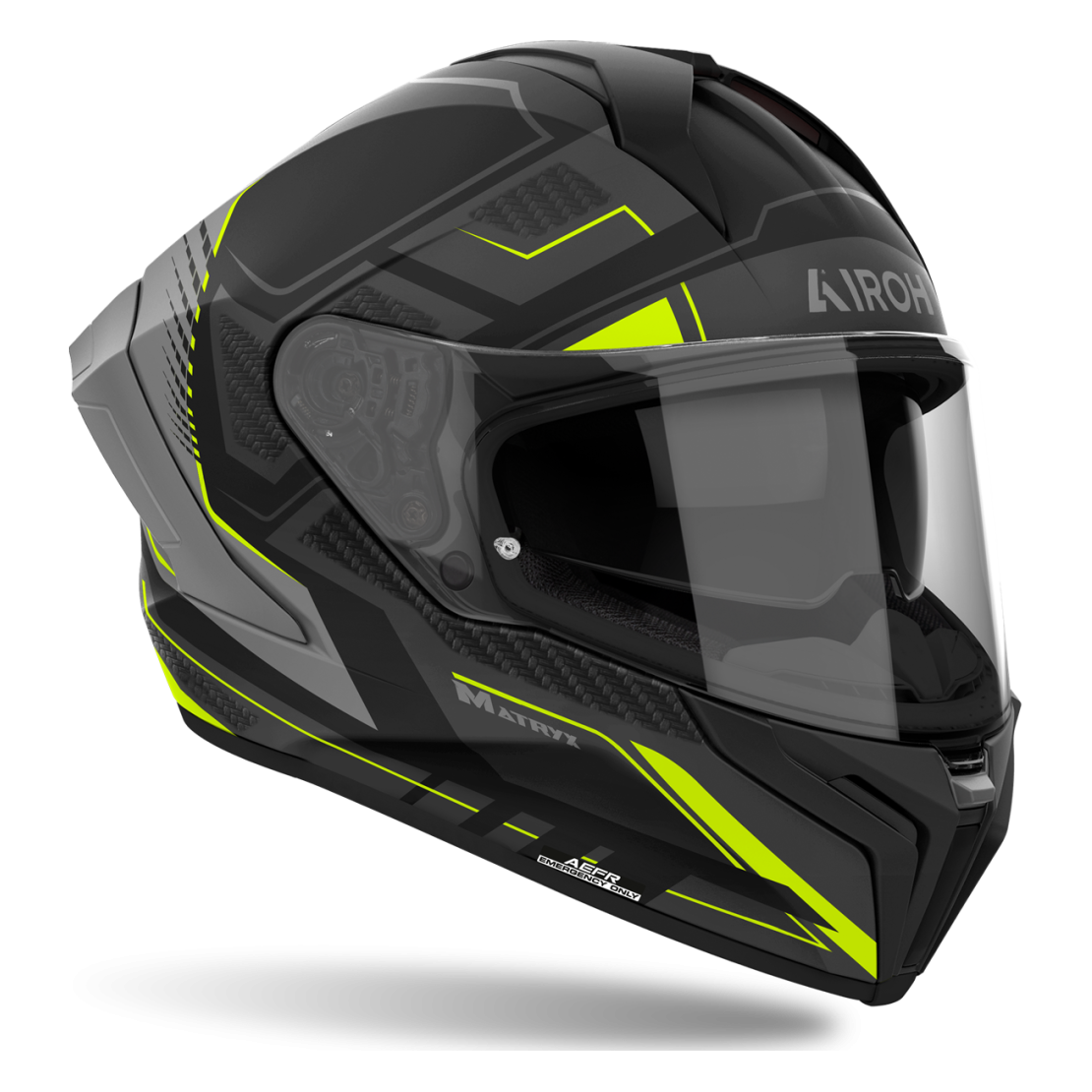AIROH MATRIX ROCKET YELLOW MATT