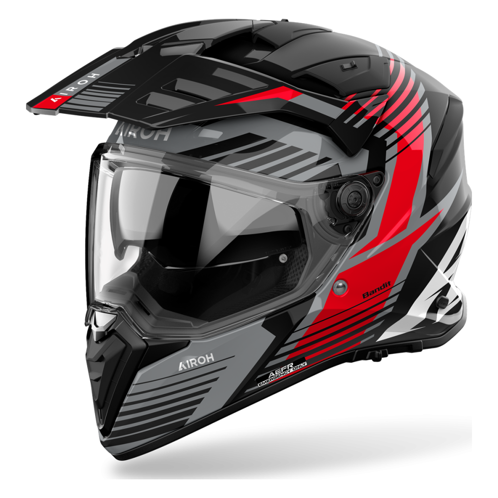 AIROH BANDIT SPICY RED GLOSS
