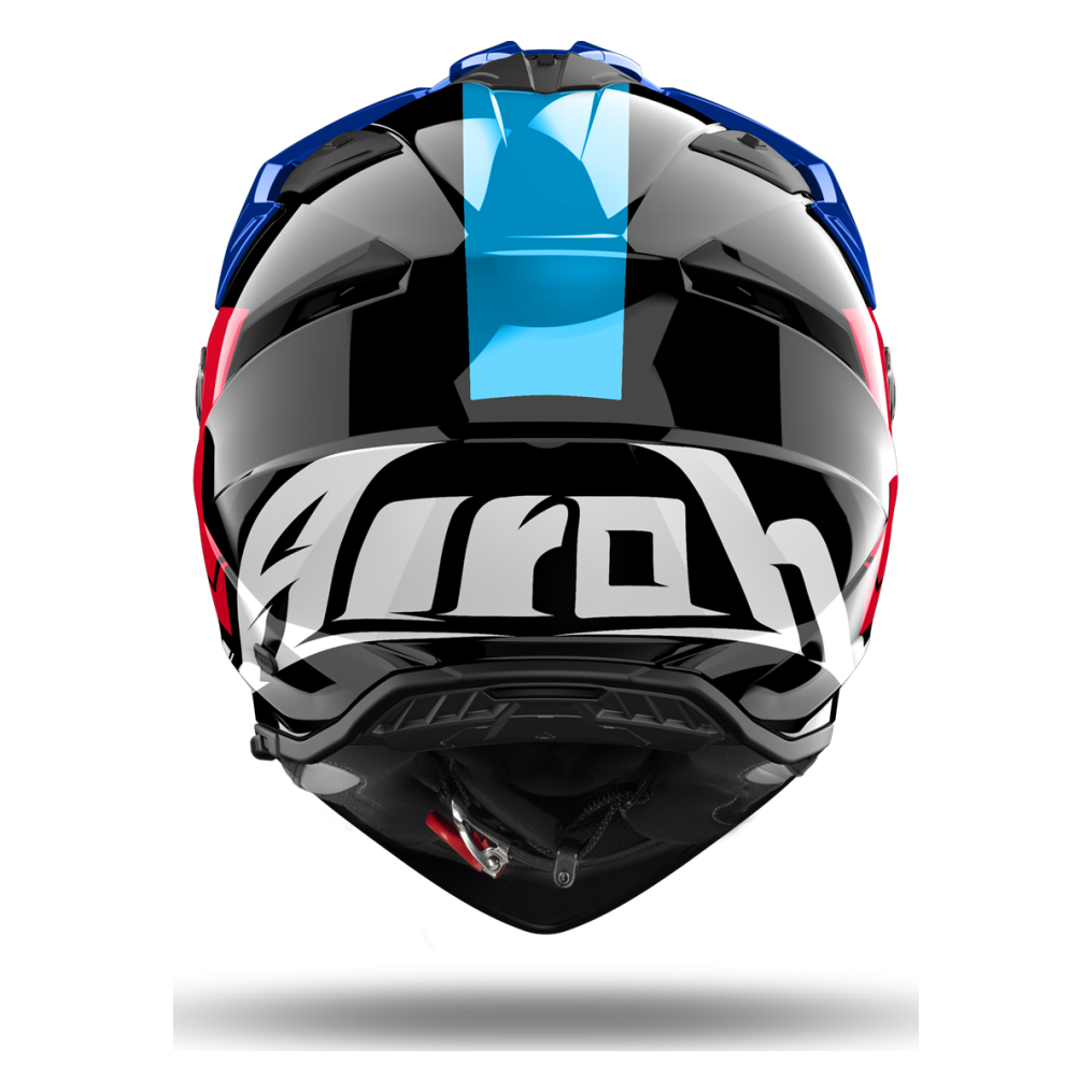 AIROH BANDIT TUNE BLUE / RED GLOSS