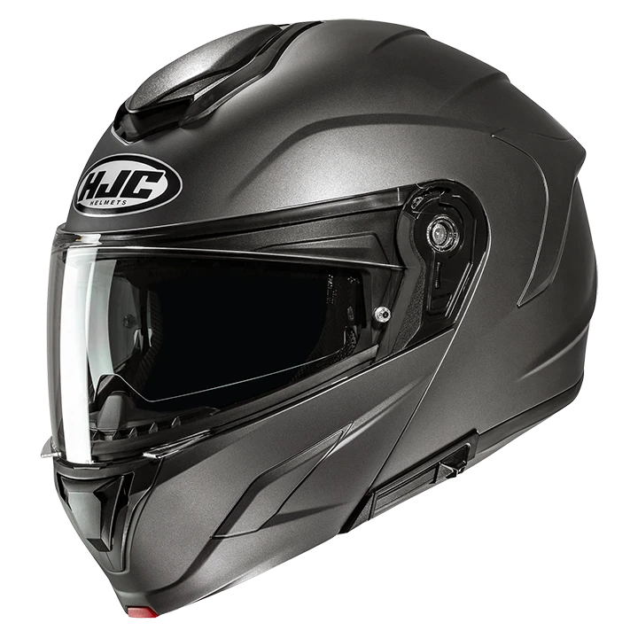 HJC C92 SOLID SEMI FLAT TITANIUM