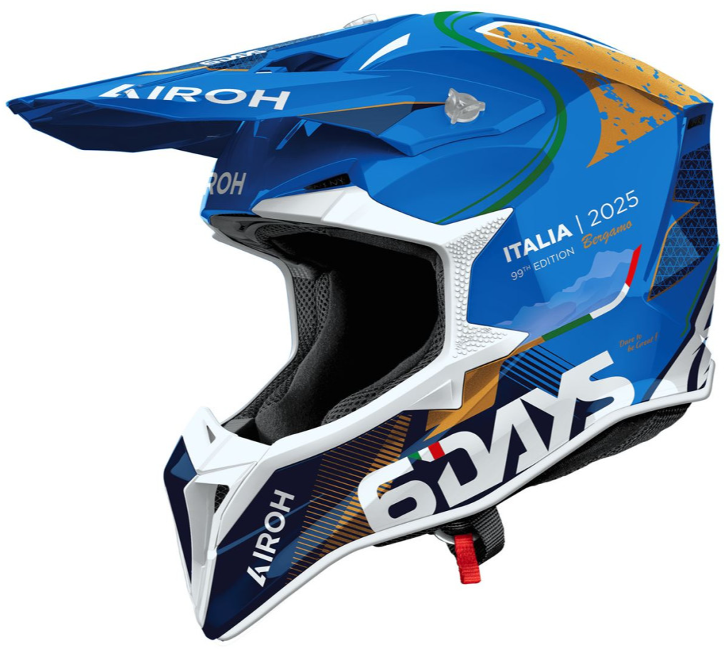AIROH WRAAAP 6 DAYS ITALIA 2026 GLOSS