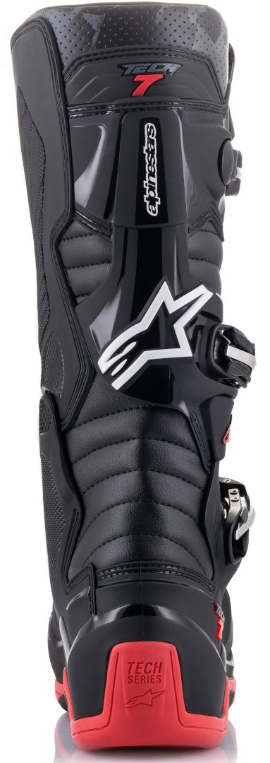 Alpinestars Tech 7 Black / Cool Gray / Red Boot