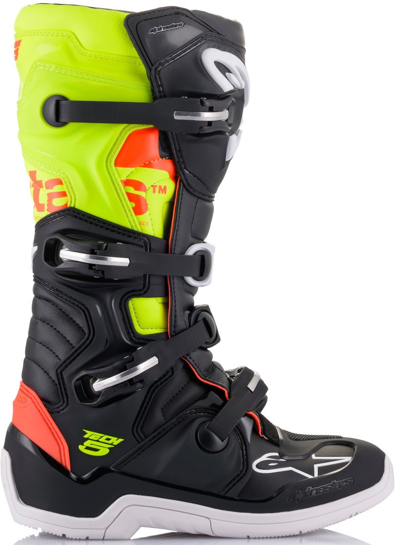 Alpinestars Tech 5 Black / Red Fluo / Yellow Fluo Boot