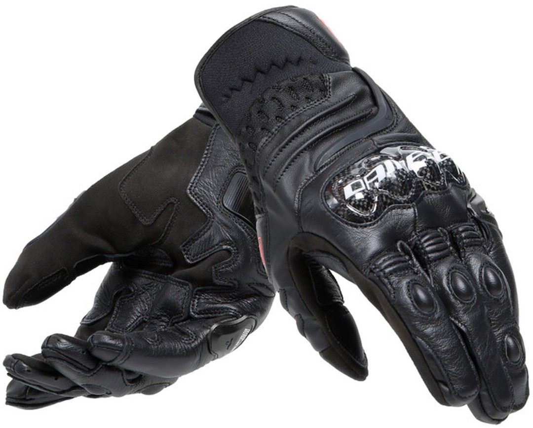 Dainese Carbon 4 Short Black Leather Glove
