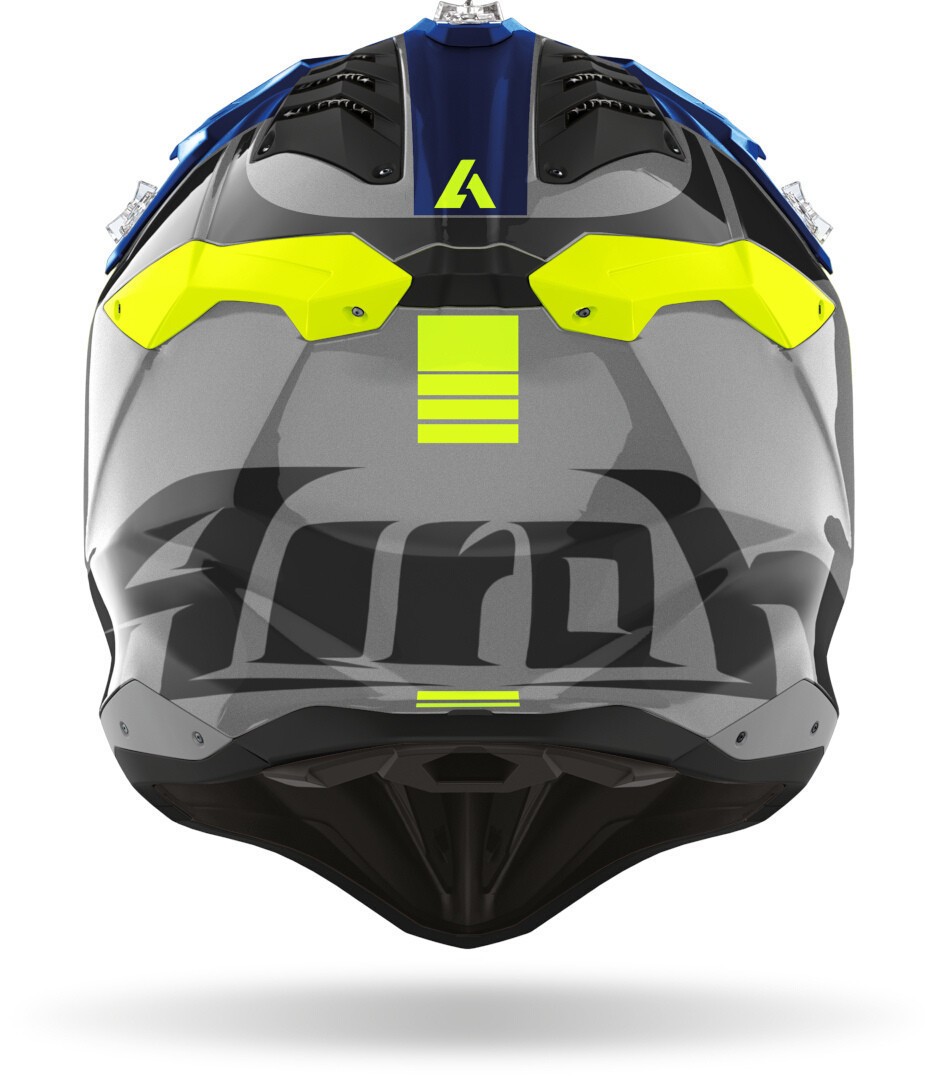 Airoh Aviator 3 Push Blue Gloss