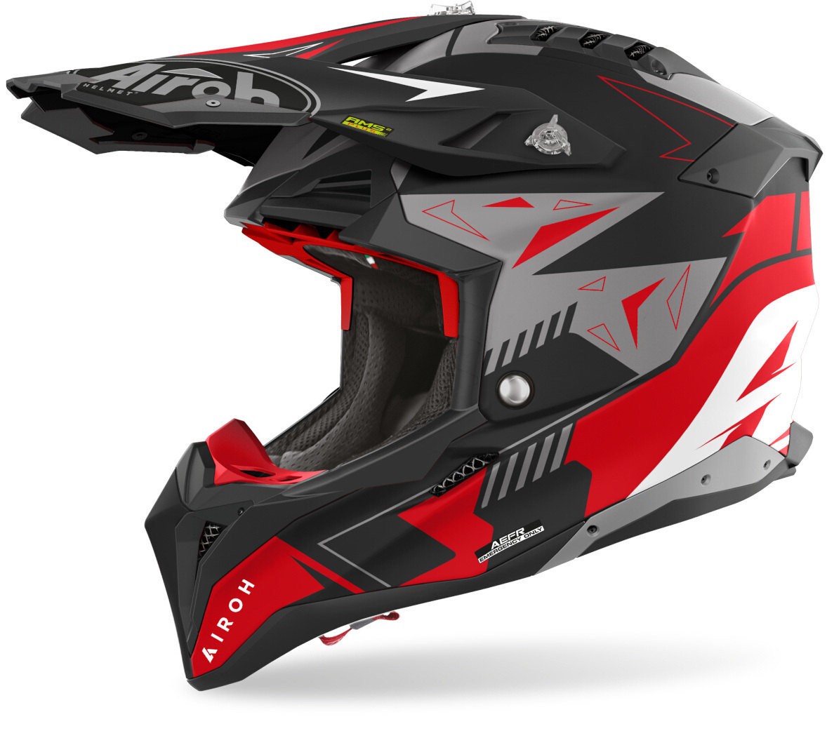 Airoh Aviator 3 Spin Red Matt