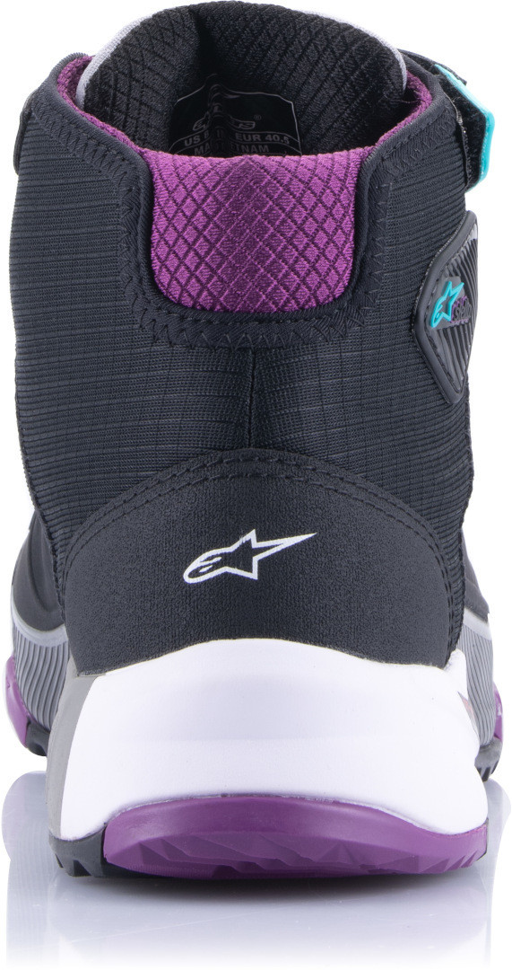 Alpinestars Stella CR-X Drystar Black / Gray / Purple Shoe