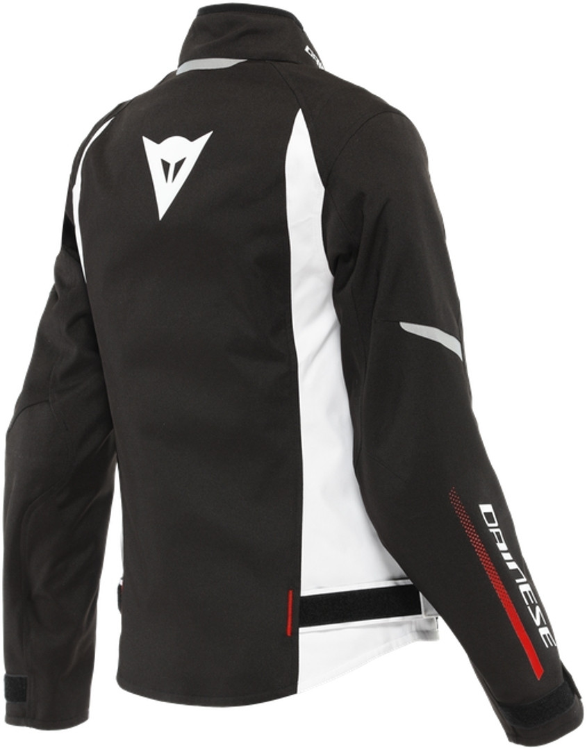Dainese Veloce D-Dry Lady Black / White / Lava Red Jacket