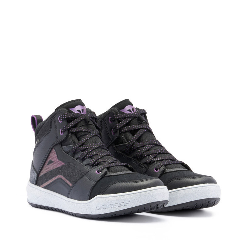 Dainese Suburb D-WP Black / White / Metal Purple Lady Shoes