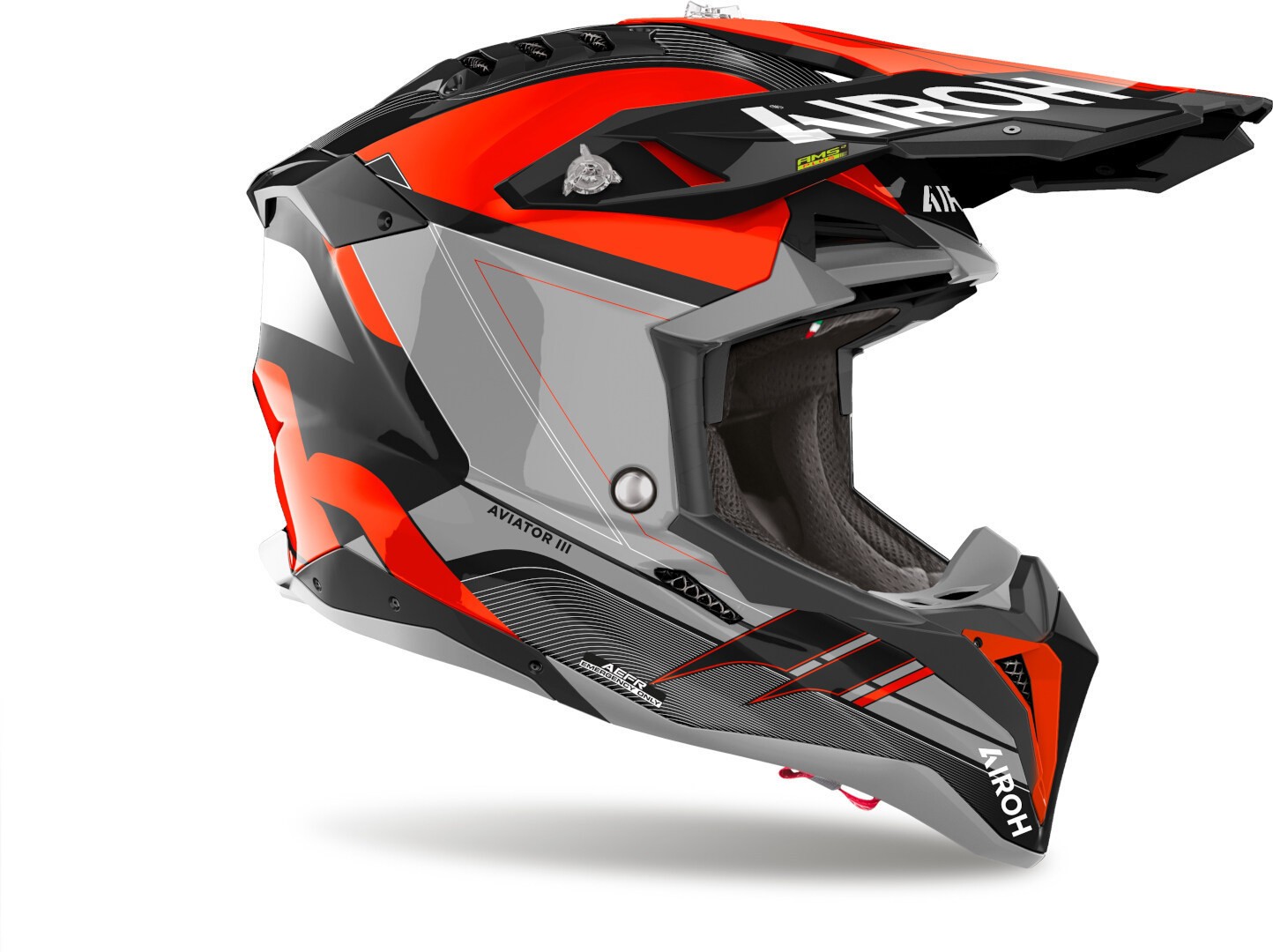 Airoh Aviator 3 Saber Orange Gloss