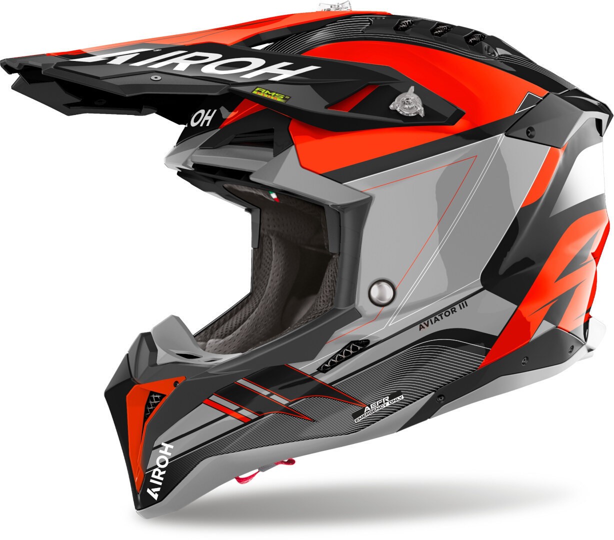 Airoh Aviator 3 Saber Orange Gloss