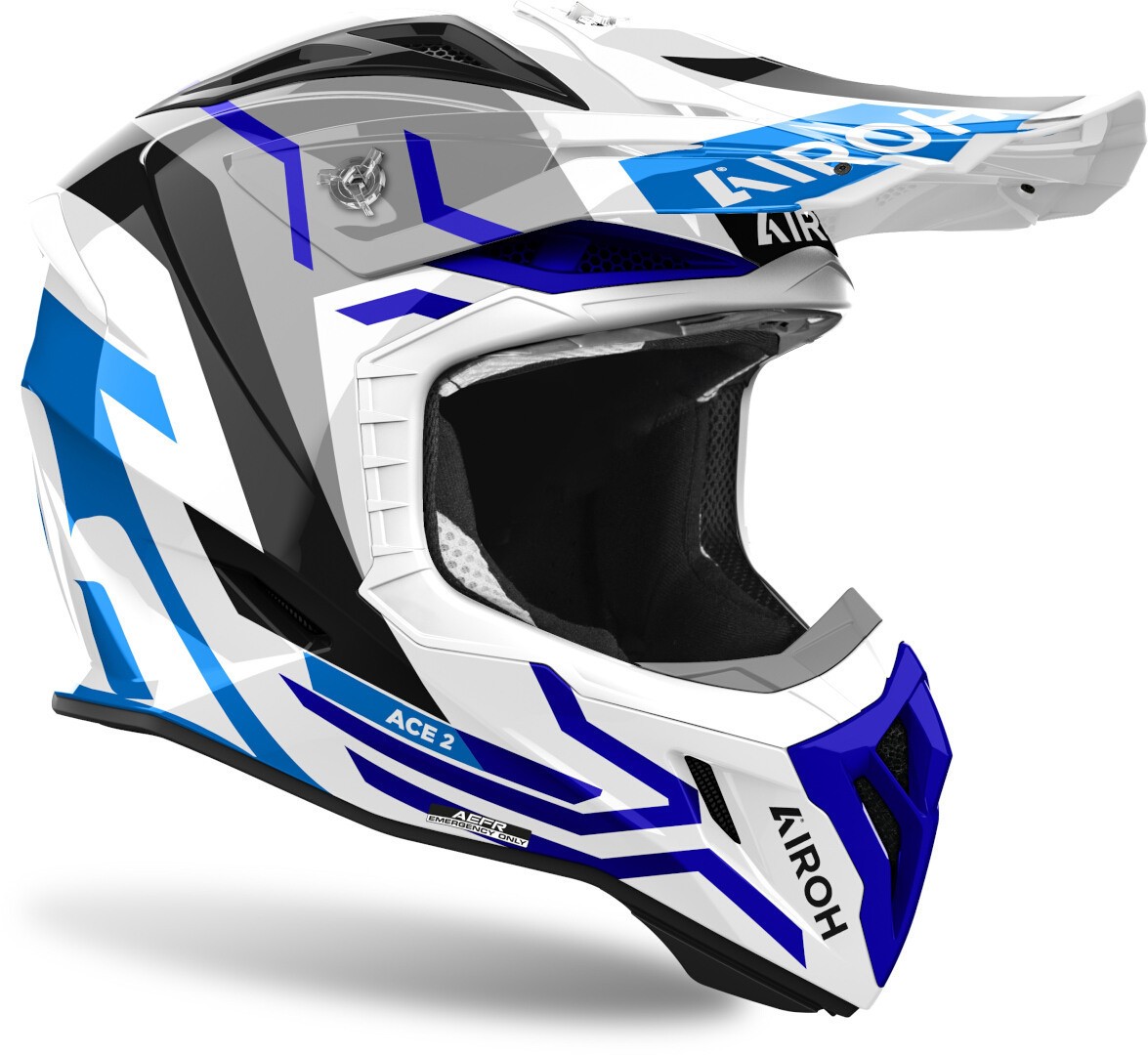 Airoh Aviator Ace 2 Ground Blue Gloss
