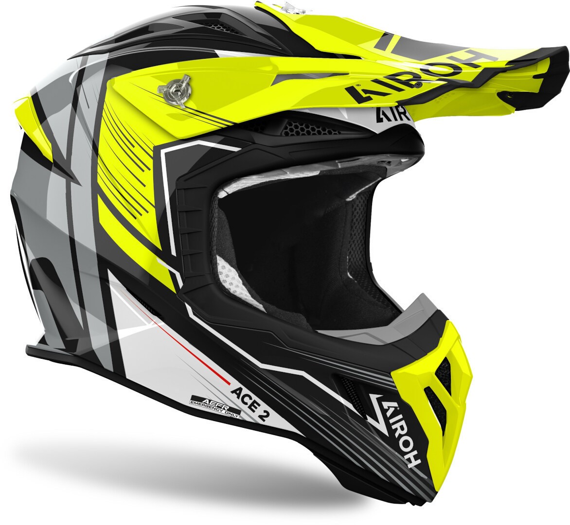 Airoh Aviator Ace 2 Engine Yellow Gloss