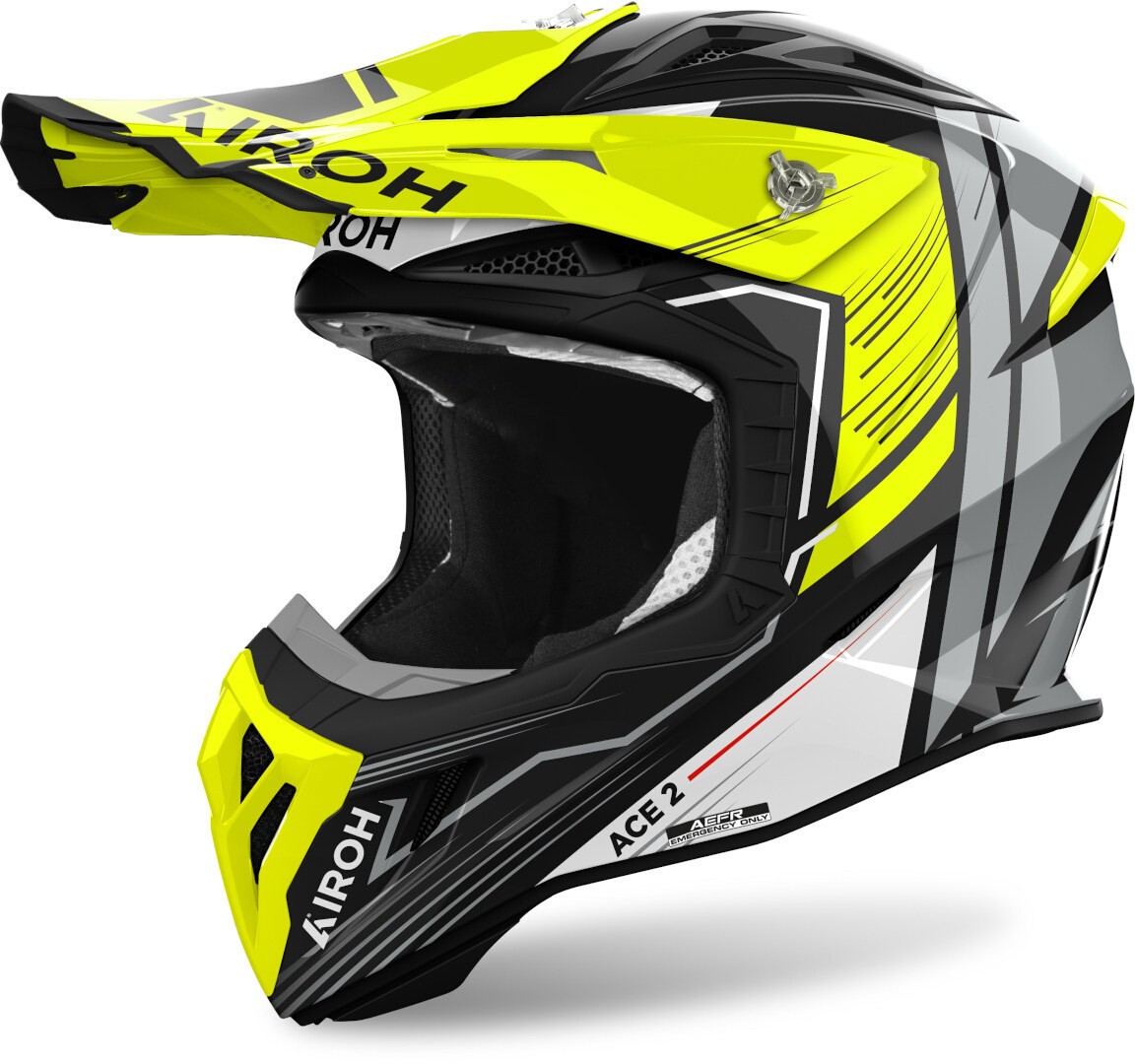 Airoh Aviator Ace 2 Engine Yellow Gloss