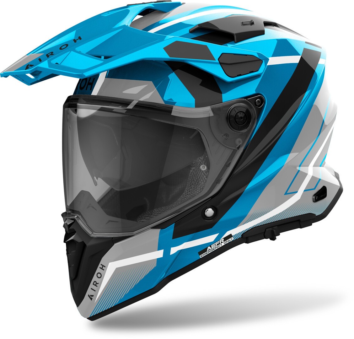Airoh Commander 2 Mavick Cerulean Blue Gloss