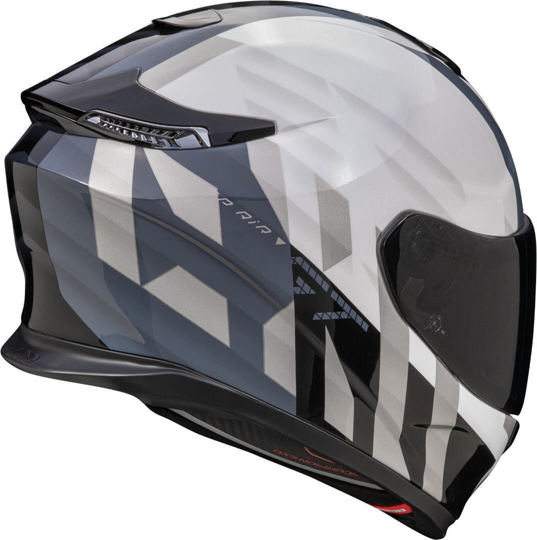 Scorpion Exo-GT SP Air TourAdven Pearl White/Silver