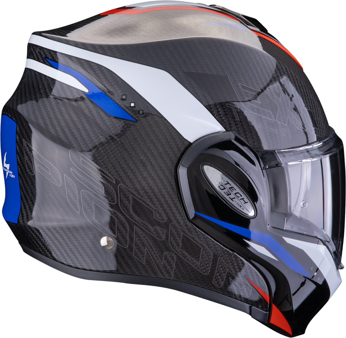 Scorpion Exo-Tech Evo Carbon Rover Black / Blue / Red